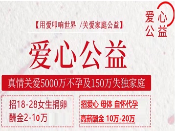 徐州市捐卵助孕生子 爱心志愿者招募